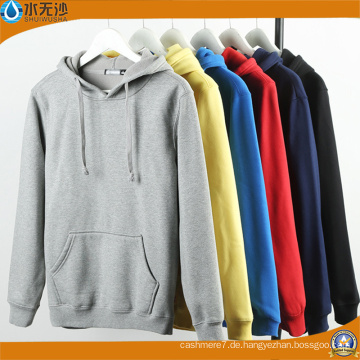 Großhandel Männer Hoody Baumwolle Günstige Plain Sweatshirt Fleece Hoodies